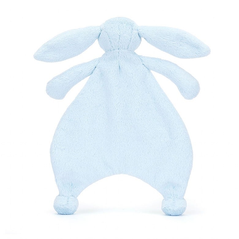 Bashful Blue Bunny Comforter - 11x7 Inch by Jellycat