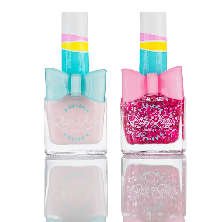 Scented Nail Polish - Cotton Candy Tail Duo by Little Lady Products