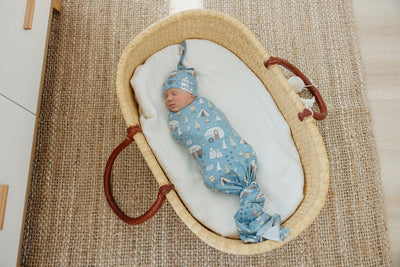 Knit Swaddle Blanket - Bridger by Copper Pearl