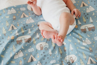 Knit Swaddle Blanket - Bridger by Copper Pearl