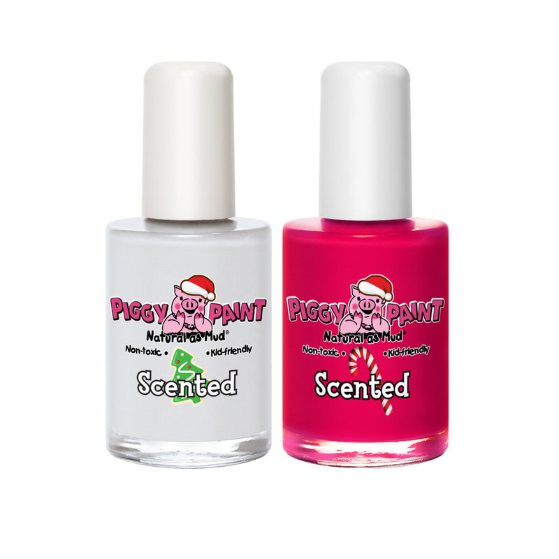 Scented Candy Cane Craze Nail Polish Set by Piggy Paint