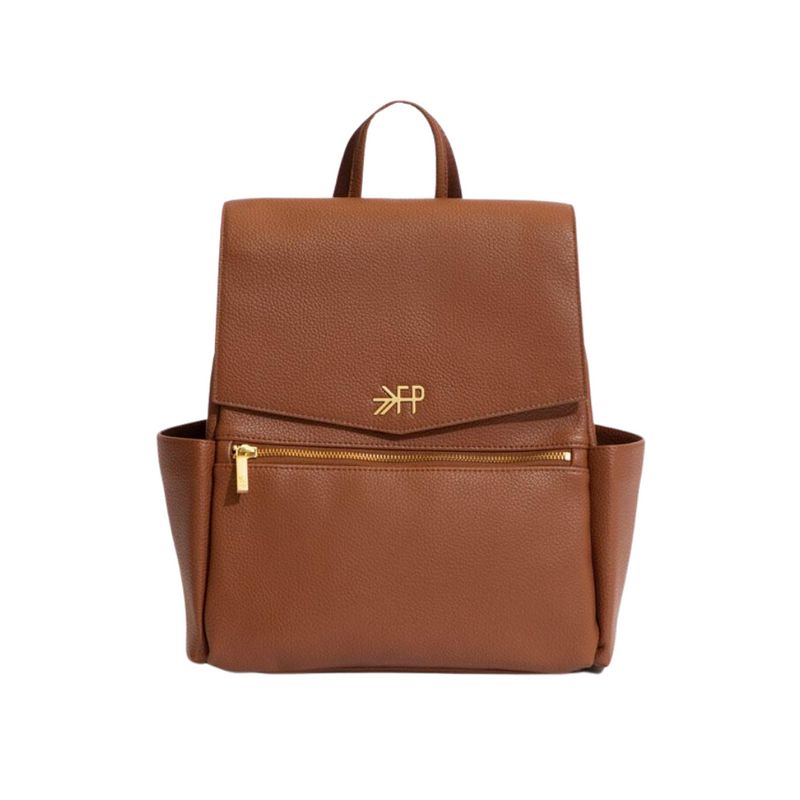 Classic Diaper Bag II - Cognac by Freshly Picked