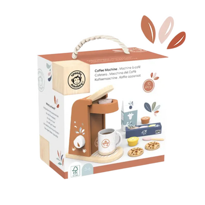 Coffee Machine Wooden Toy Set by Speedy Monkey