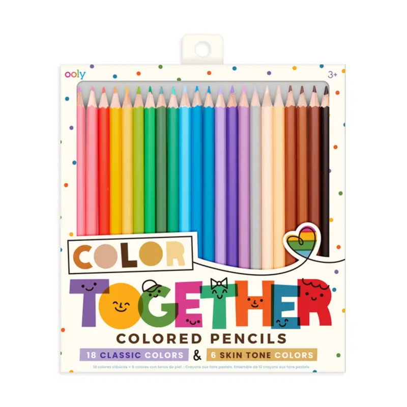 Color Together Colored Pencils - Set of 24 by Ooly