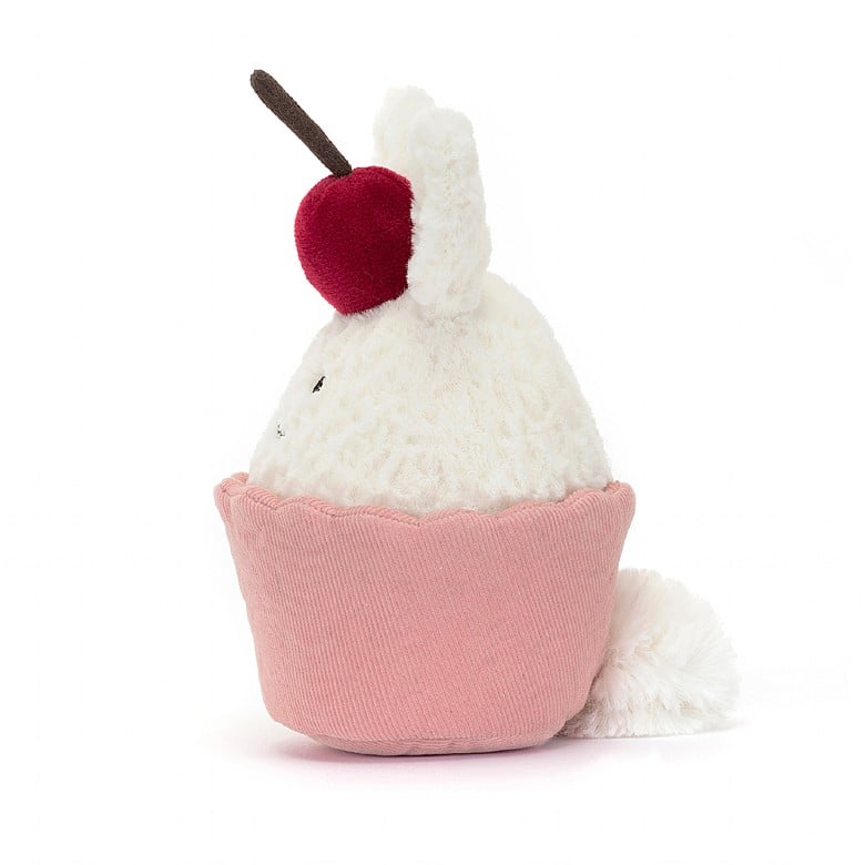 Dainty Dessert Bunny Cupcake - 6x4 Inch by Jellycat