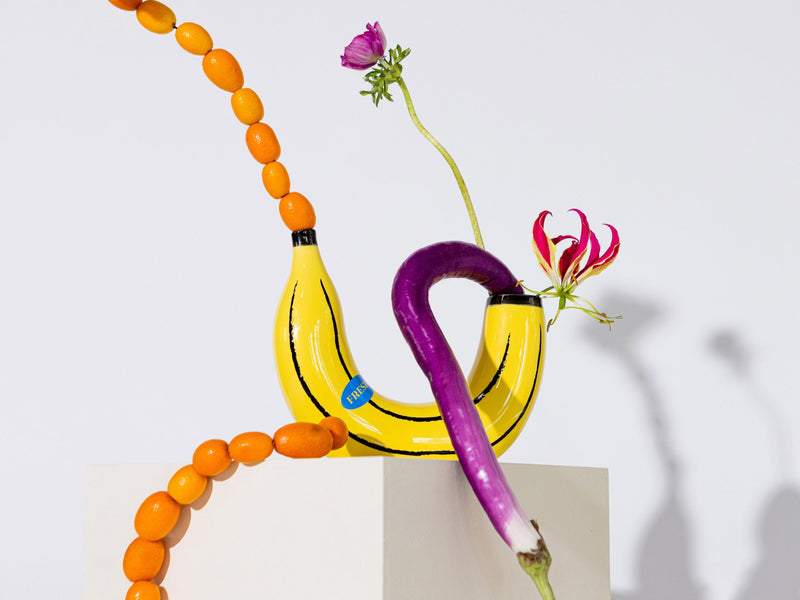 Banana Vase - Yellow by DOIY