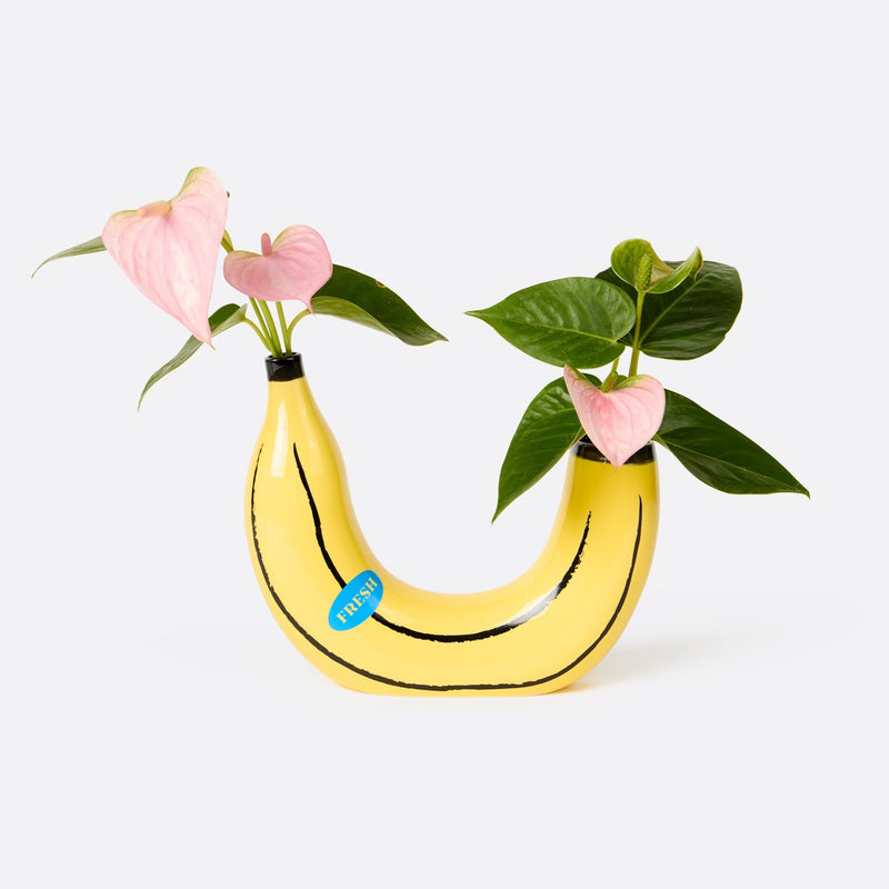 Banana Vase - Yellow by DOIY