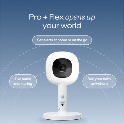 Nanit Pro Smart Baby Monitor + Flex Stand