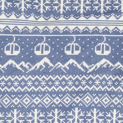 Iggy Printed Pullover - Faire Isle by Miki Miette