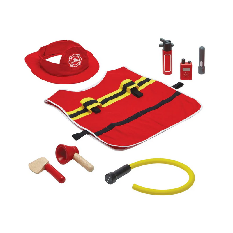 Fire Fighter Play Set by Plan Toys