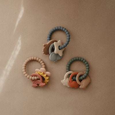 Space Teething Ring by Mushie & Co