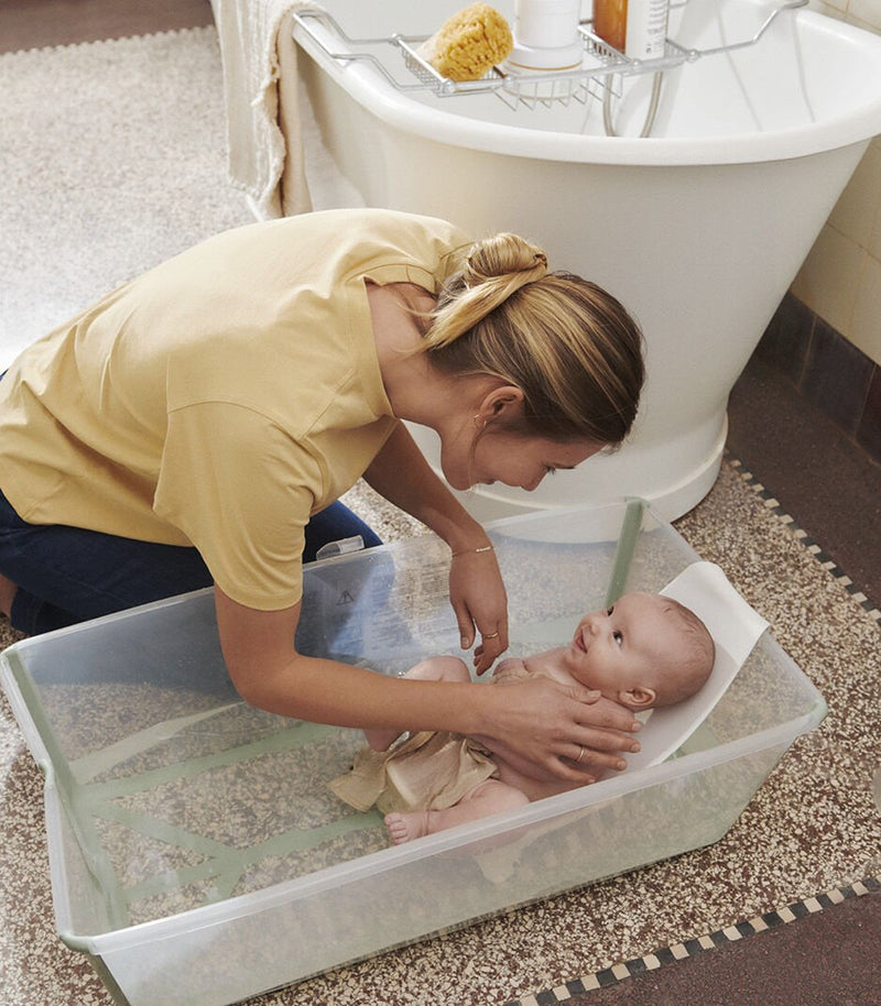 Flexi Bath Bundle Tub with Newborn Support by Stokke