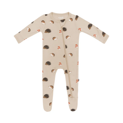 Printed Footie with Zipper - Prickle by Kyte Baby