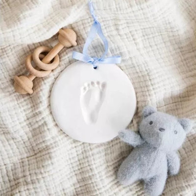 Babyprints Keepsake Ornament - White by Pearhead