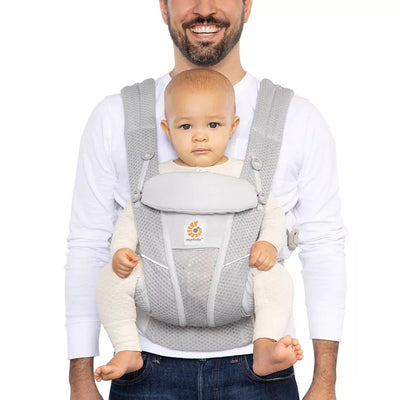 Omni Breeze Soft Flex Mesh Baby Carrier - Pearl Grey by Ergobaby