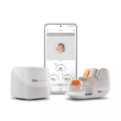 Stork Vitals (Boot + Hub + App) - White by Masimo