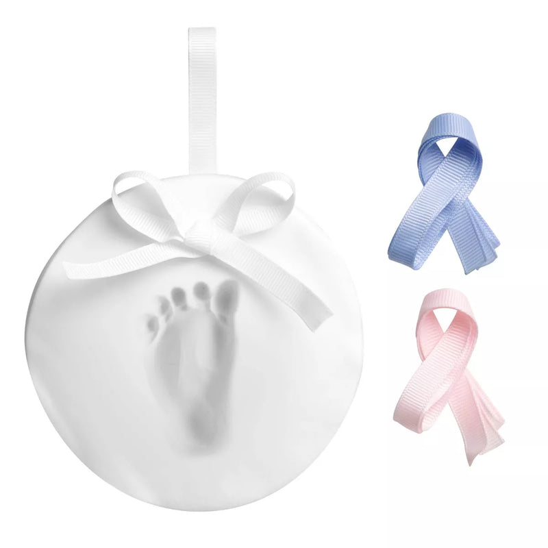 Babyprints Keepsake Ornament - White by Pearhead