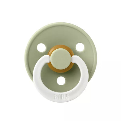 Bibs Glow Pacifier 2 Pack - Sage + Cloud