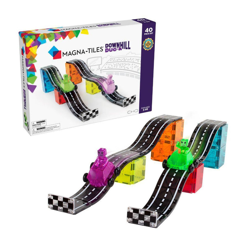 Downhill Duo 40 Piece Set by Magna-Tiles