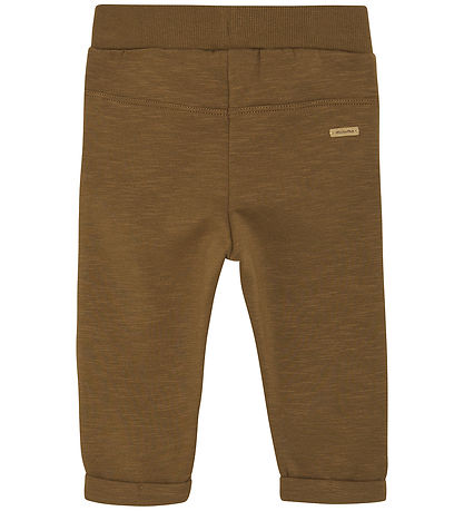 Solid Sweatpants - Sepia by Minymo