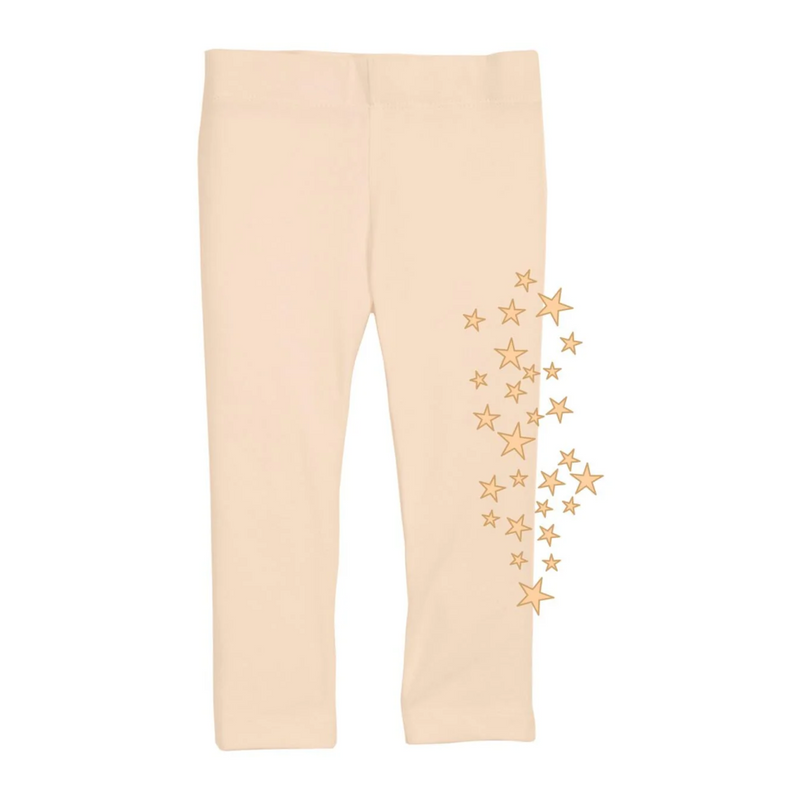 Golden Era Leggings - Faded Pink by Tiny Whales