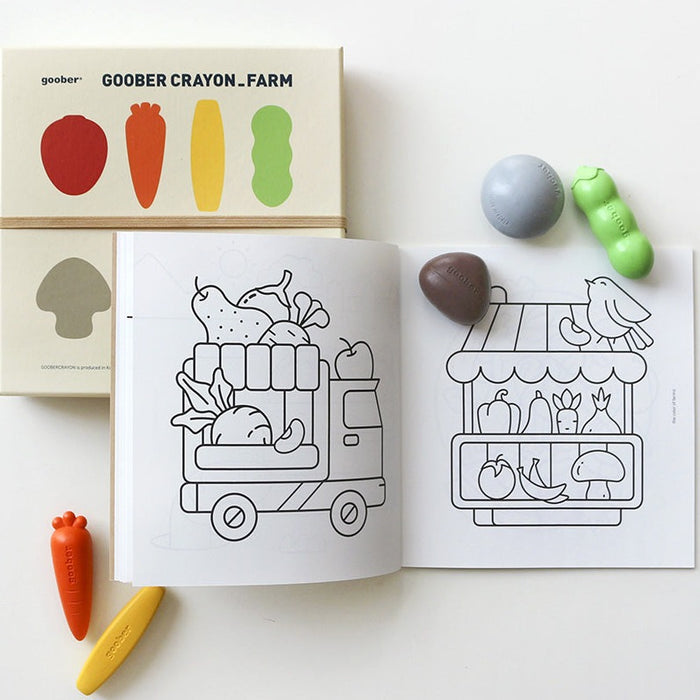 Farm Crayons by Goober