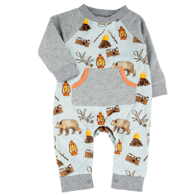 Henry Romper - Big Bear by Miki Miette