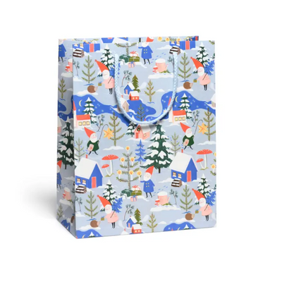 Holiday Gnomes Gift Bag by Red Cap Cards