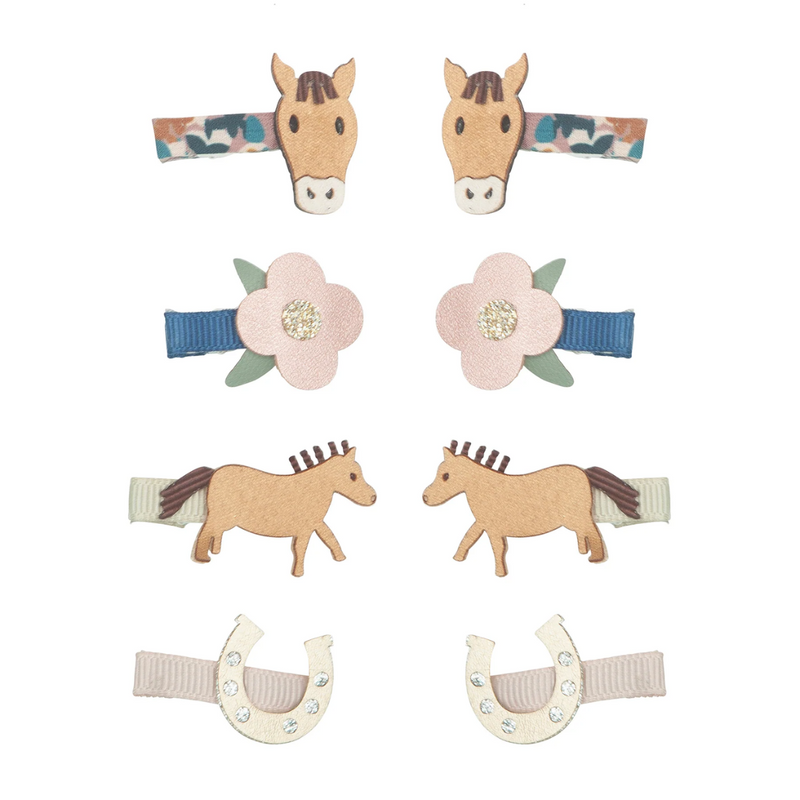 Horse Mini Clips by Mimi & Lula