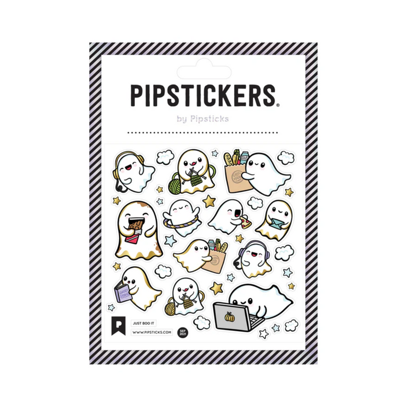 Just Boo It Stickers by Pipsticks