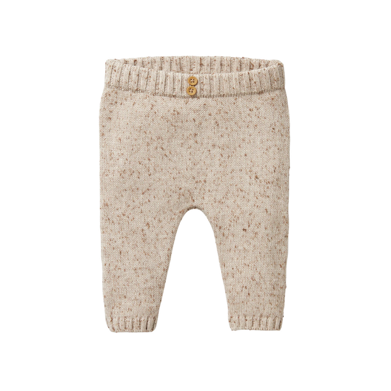 Knitted Legging - Almond Fleck by Wilson & Frenchy