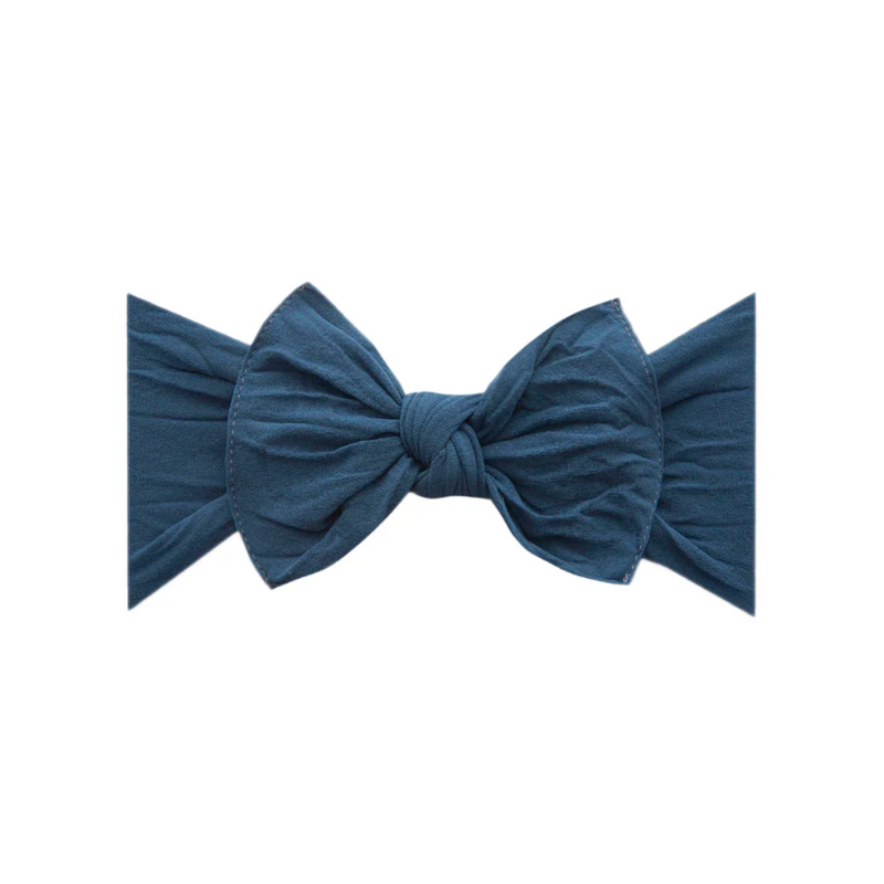 Knot Headband - Slate Blue by Baby Bling