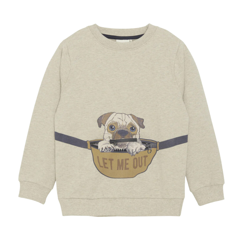 Let Me Out Pug Sweatshirt by Minymo