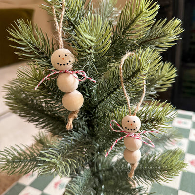 Make Your Own Christmas Snowman Decorations Kit by Cotton Twist