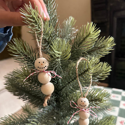 Make Your Own Christmas Snowman Decorations Kit by Cotton Twist