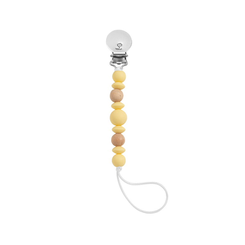 Luna Pacifier Clip - Sun by Loulou Lollipop