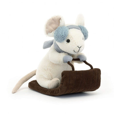 Merry Mouse Sleighing - 7 Inch by Jellycat