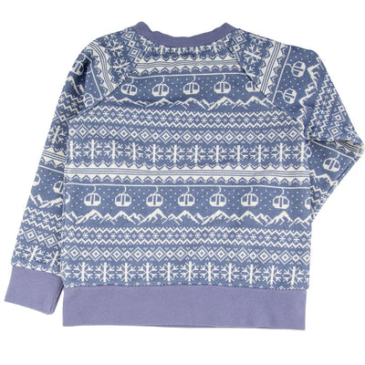 Iggy Printed Pullover - Faire Isle by Miki Miette