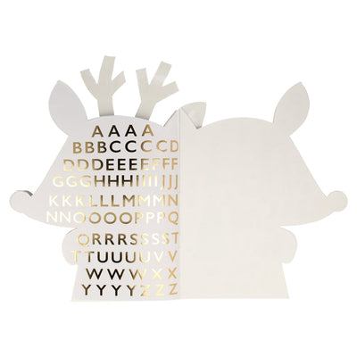 Reindeer Sticker Sketch Book by Meri Meri