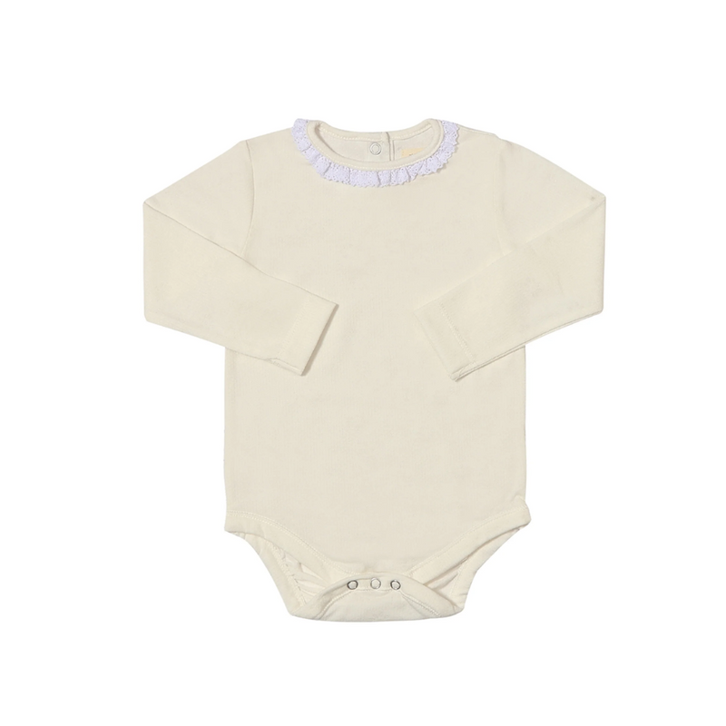 Makayla Onesie - Ivory by Ettie & H