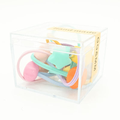 Hair Elastics 10 Piece Box Set - Matte Stars by Miki Miette