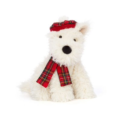 Winter Warmer Munro Scottie Dog - 8 Inch by Jellycat