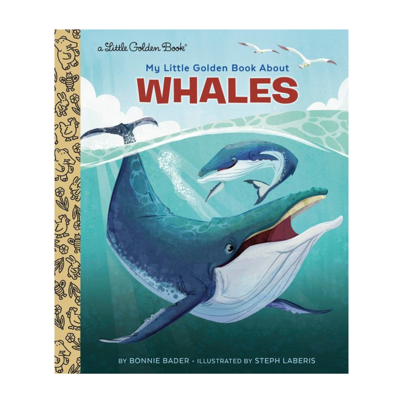 My Little Golden Book About Whales - Hardcover