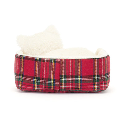 Napping Nipper Westie by Jellycat