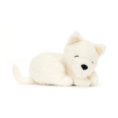 Napping Nipper Westie by Jellycat