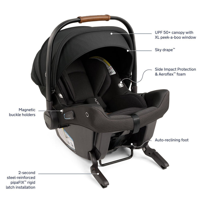 PIPA urbn + DEMI Next Travel System by Nuna