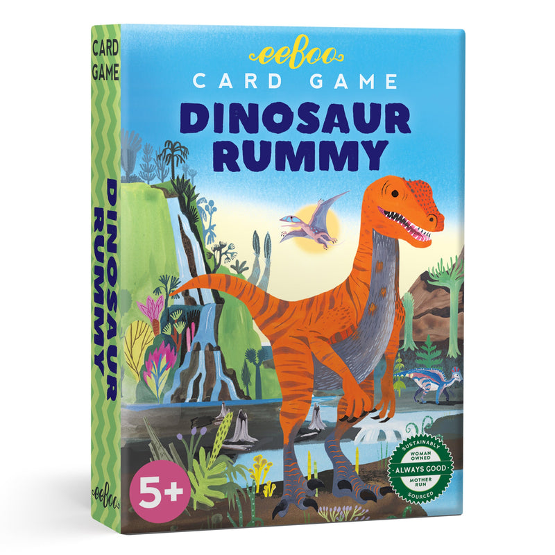 Dinosaur Rummy Card Game by Eeboo