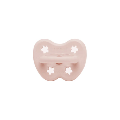 Orthodontic Natural Rubber Pacifier - Powder Pink by Hevea