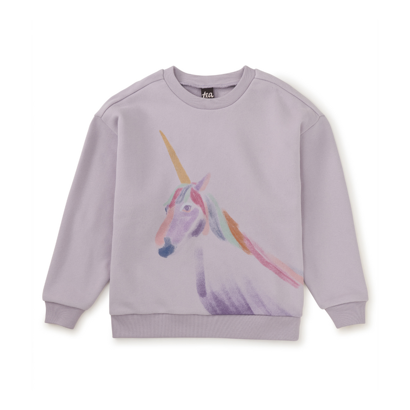 Painted Unicorn Popover - Urchin Purple by Tea Collection