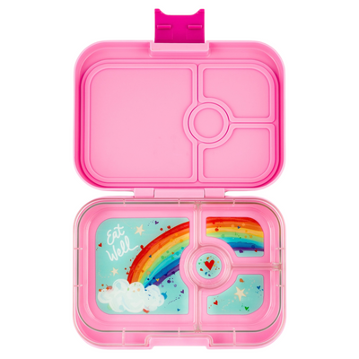 Yumbox Panino Leakproof Bento Box - 4 Compartment - Power Pink